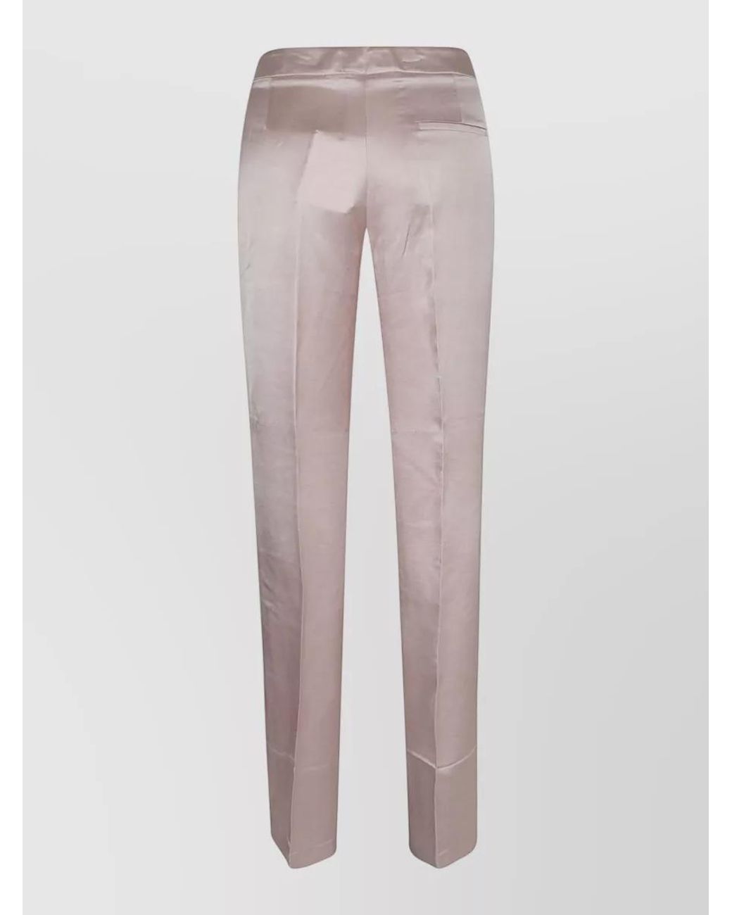 ANDAMANE Multicolor Straight-Leg Tailored Trousers