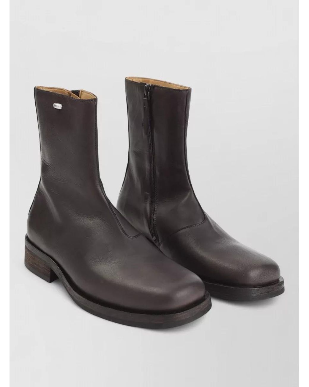 Our Legacy Black Leather Boots for men