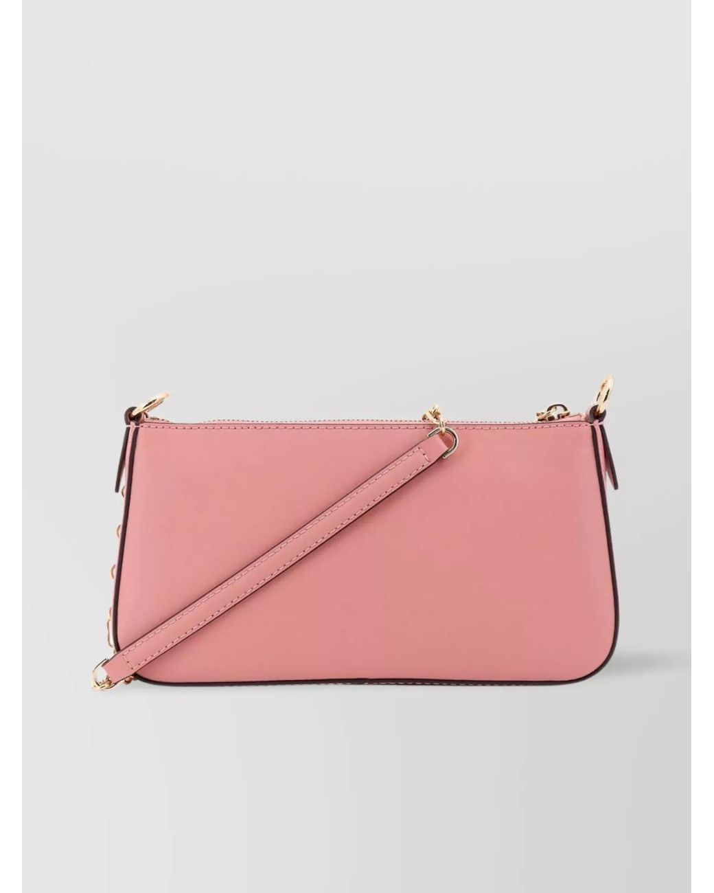 Michael Kors Pink Empire Leather Shoulder Bag