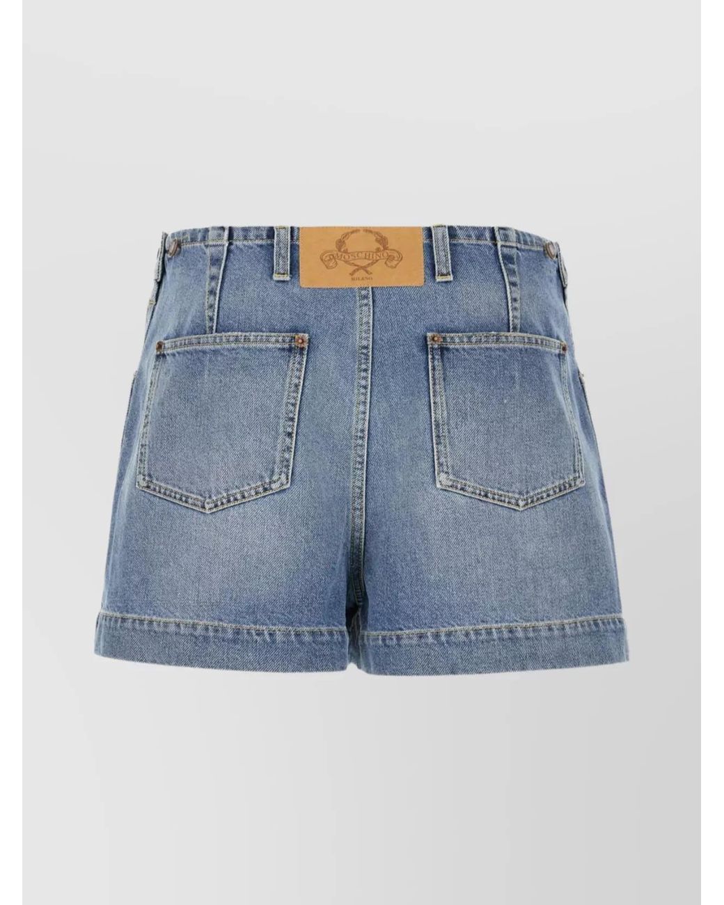 Moschino Blue Denim Shorts