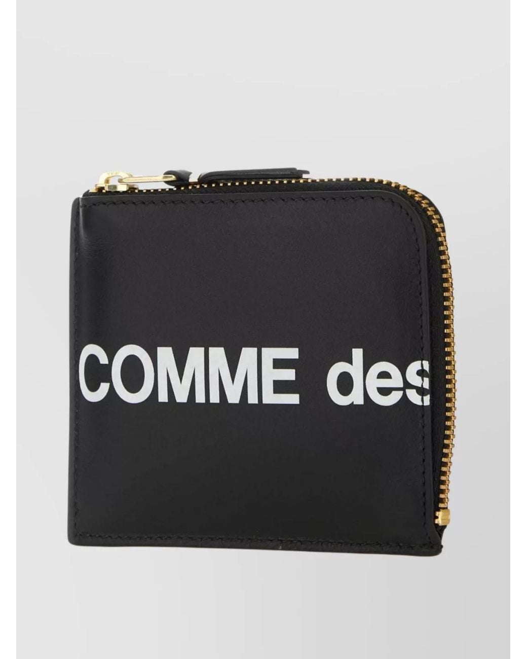 Comme des Garçons Black Leather Zip Wallet