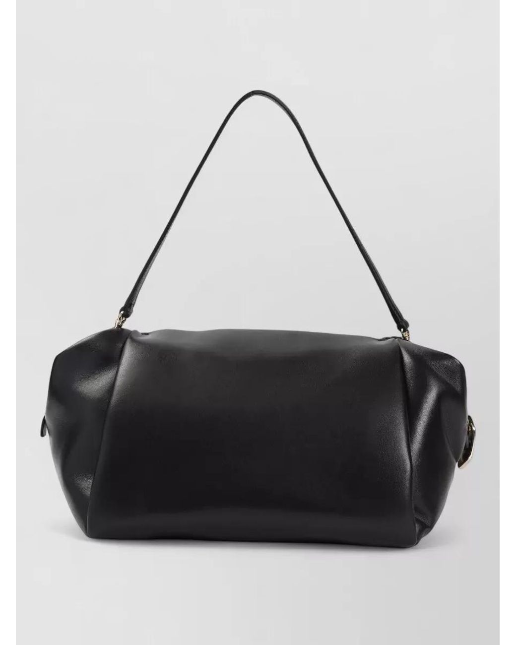 Carven Black Lambskin Small Shoulder Bag