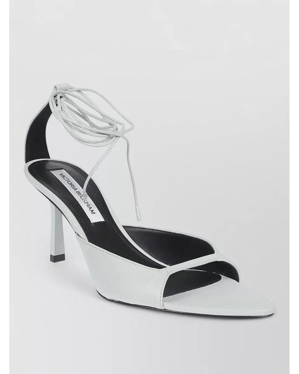 Victoria Beckham White 75Mm Eliza Stiletto Sandals