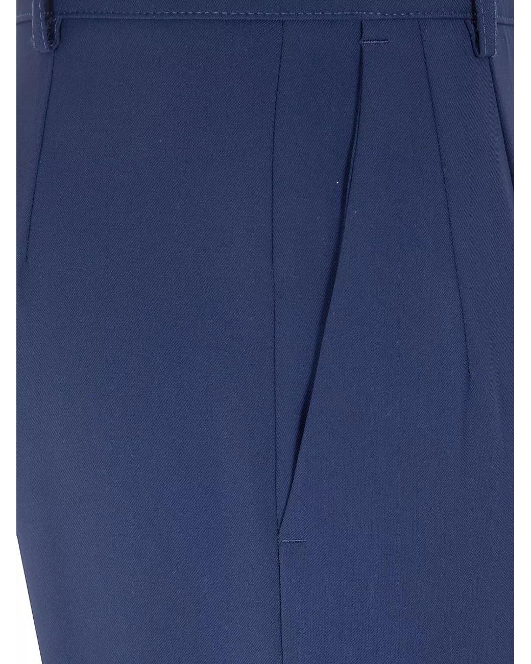 DR. HOPE Blue Tailored Trousers