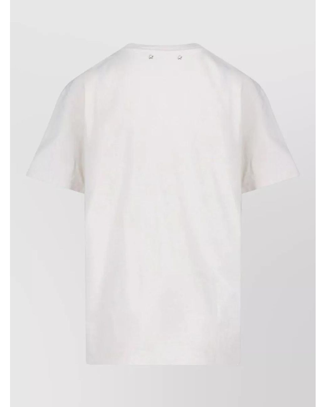 Golden Goose Deluxe Brand Gray Printed Cotton T-Shirt
