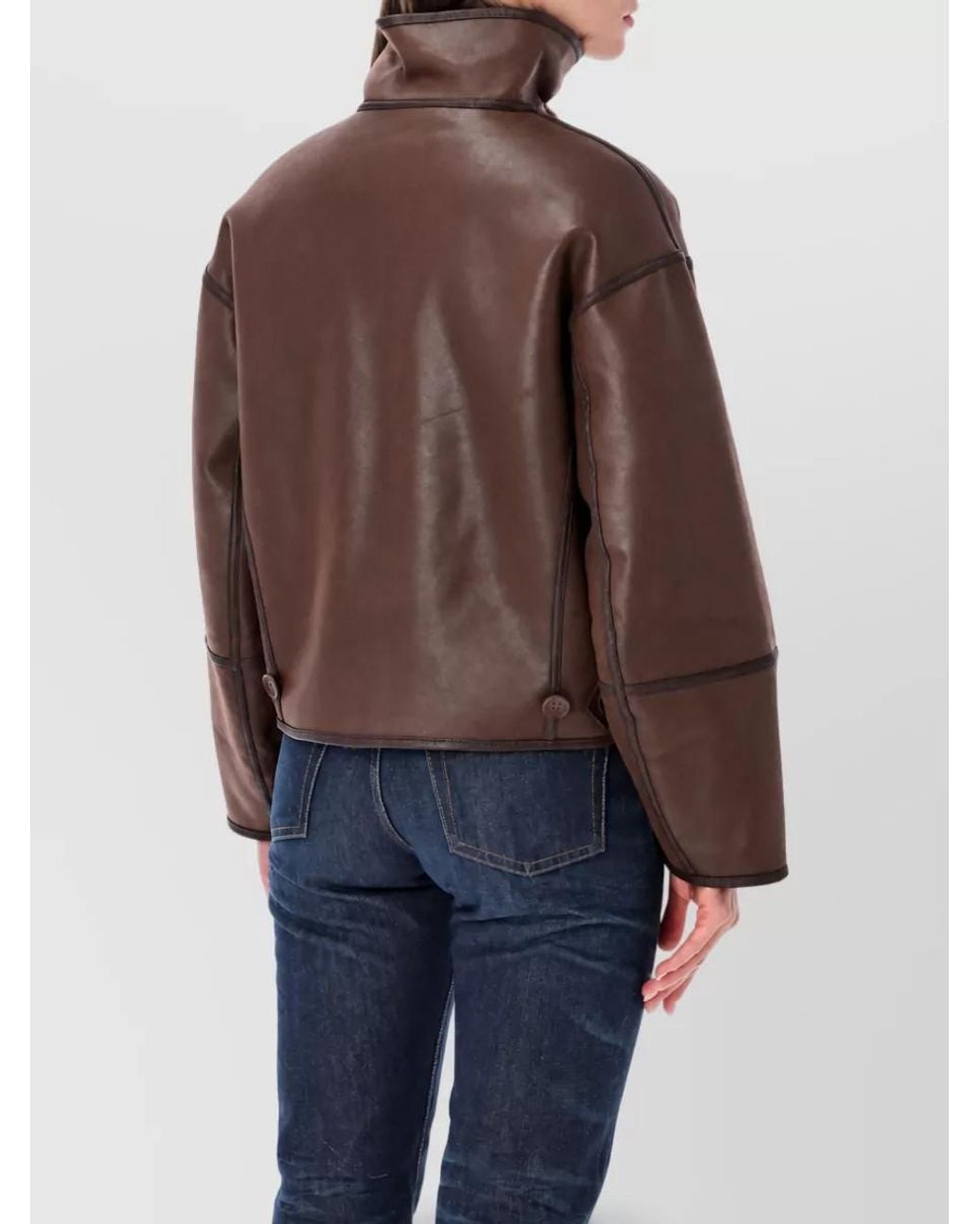 Urbancode Blue Faux Fur Reversible Short Jacket