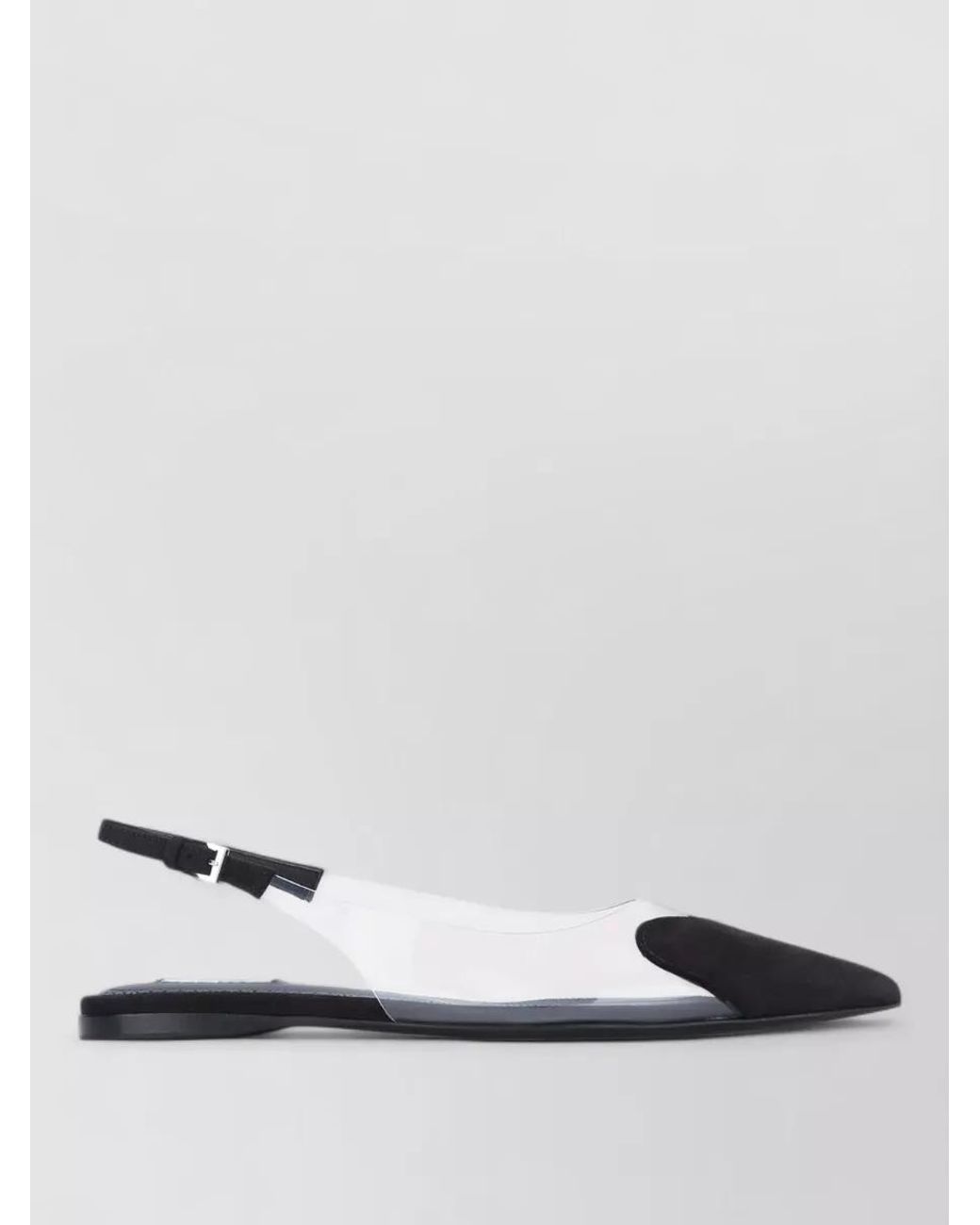 Alaïa White Raffia Slingback Sandals