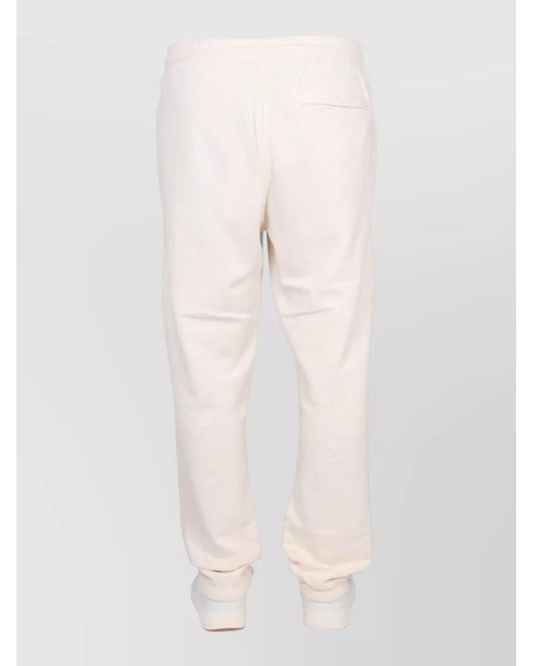 Marcelo Burlon White Cotton Track Pants for men