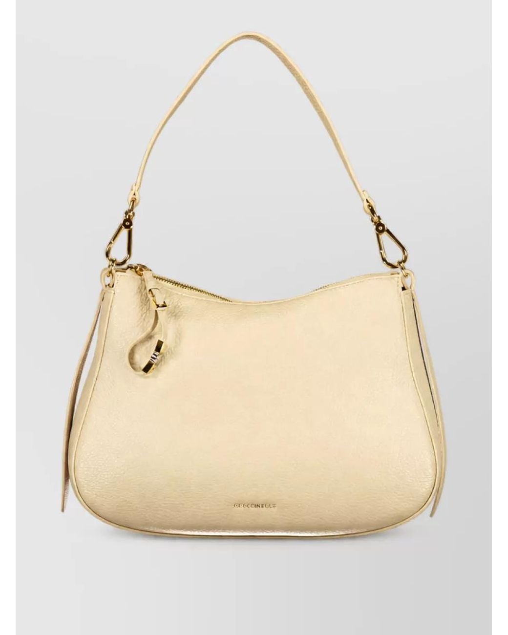 Coccinelle Natural Leather Shoulder Bag