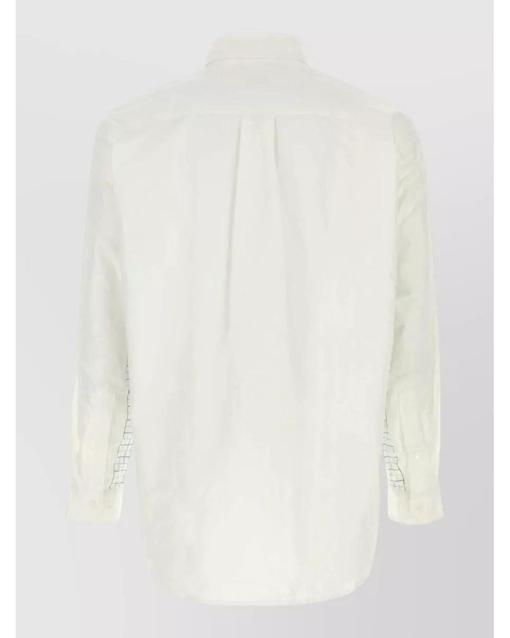 A.P.C. White Cotton Oxford Shirt for men