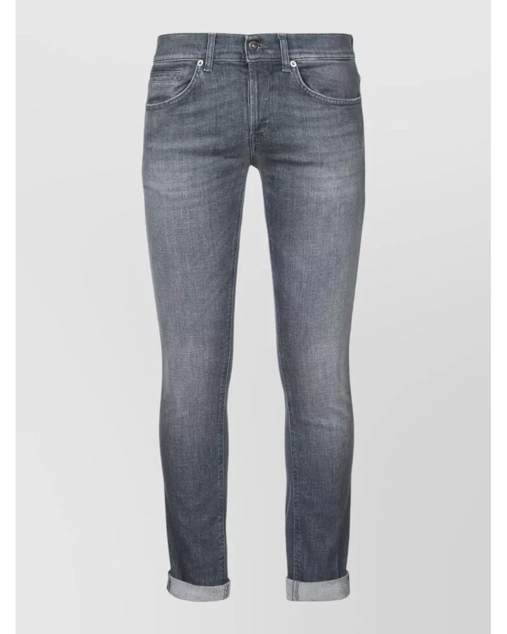Dondup Blue Skinny Trousers for men