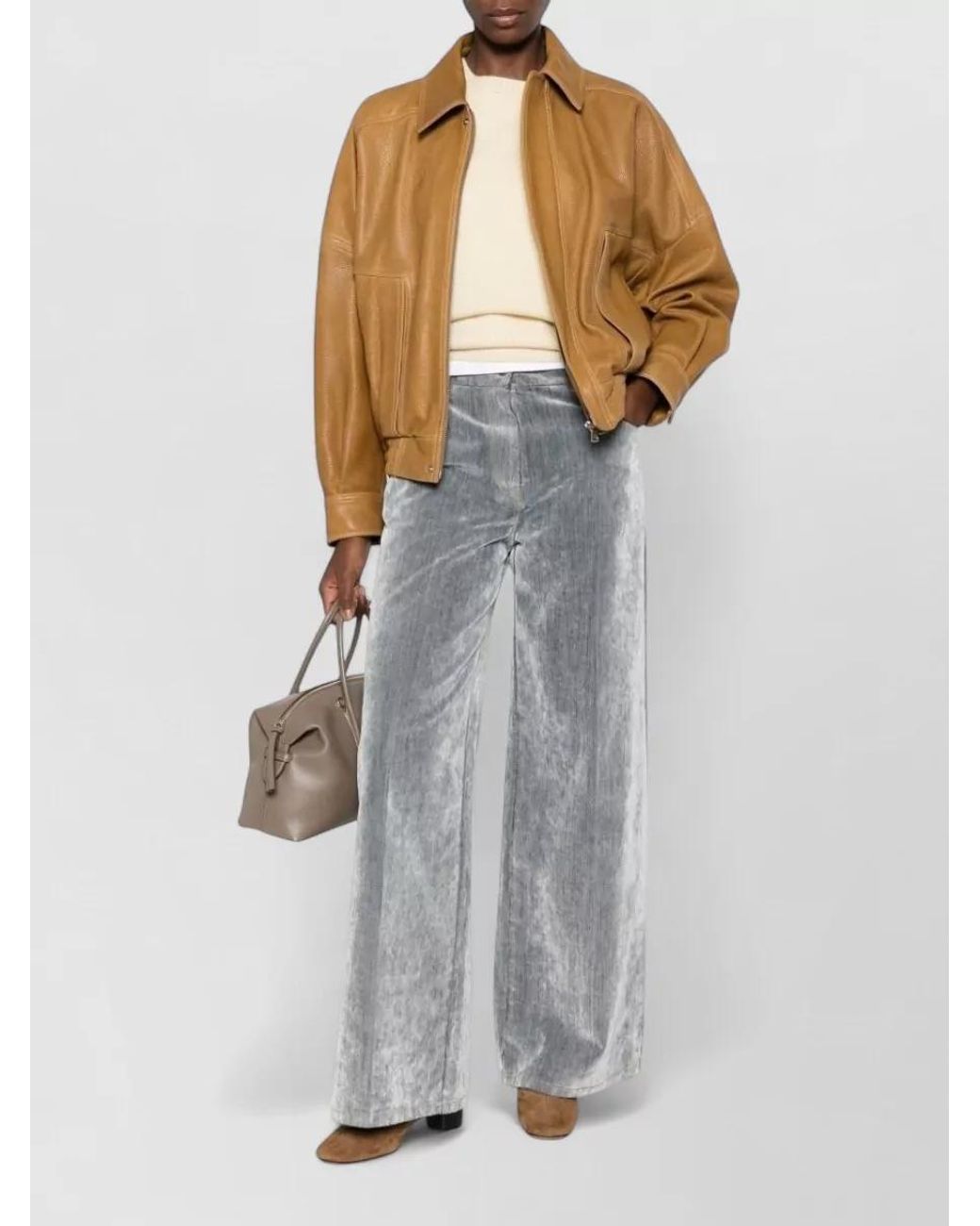 Forte_forte Gray Denim Jeans