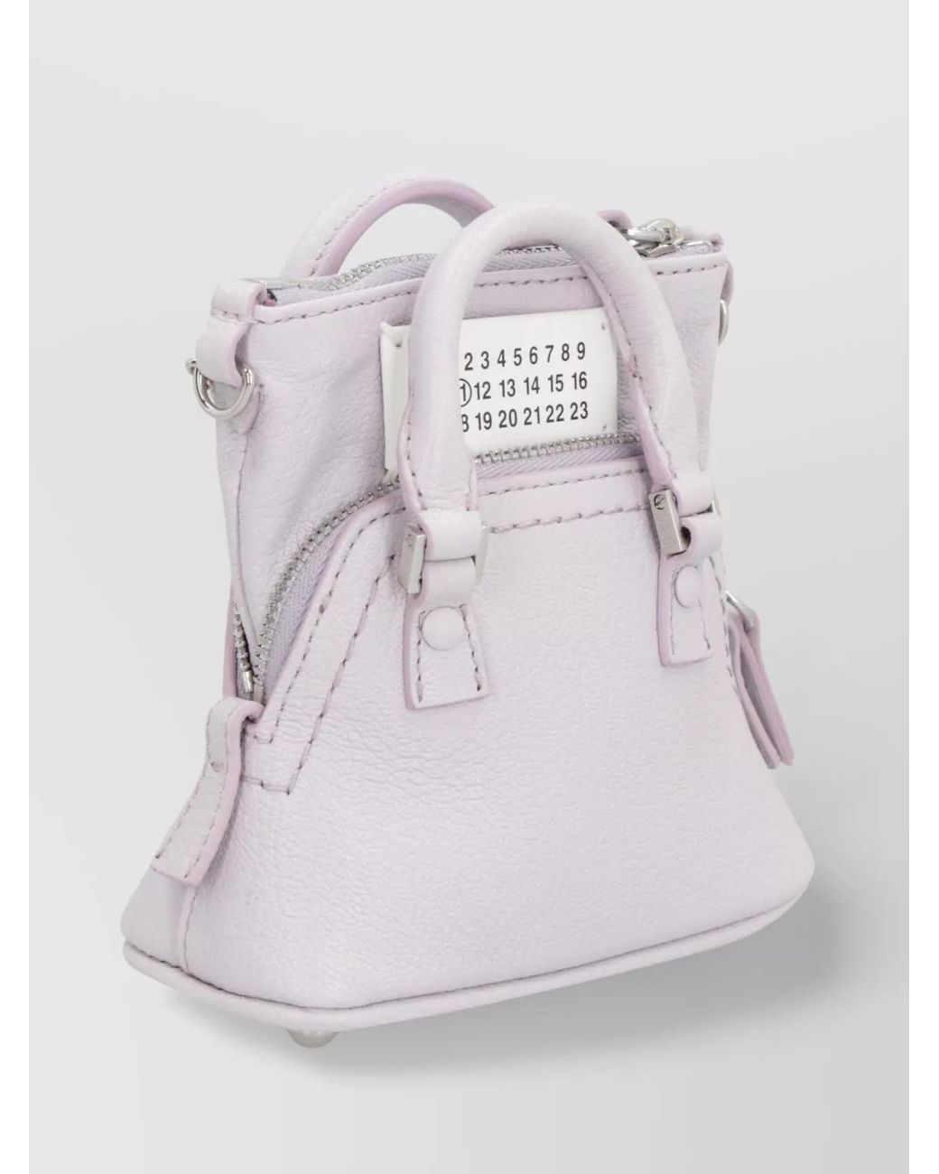 Maison Margiela Gray 5Ac Classique Baby Leather Crossbody Bag