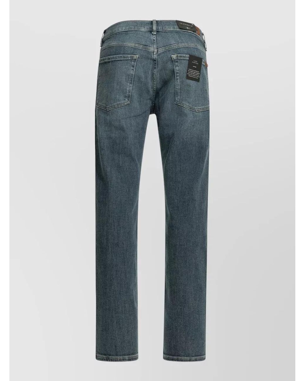 7 For All Mankind Blue Denim Jeans for men