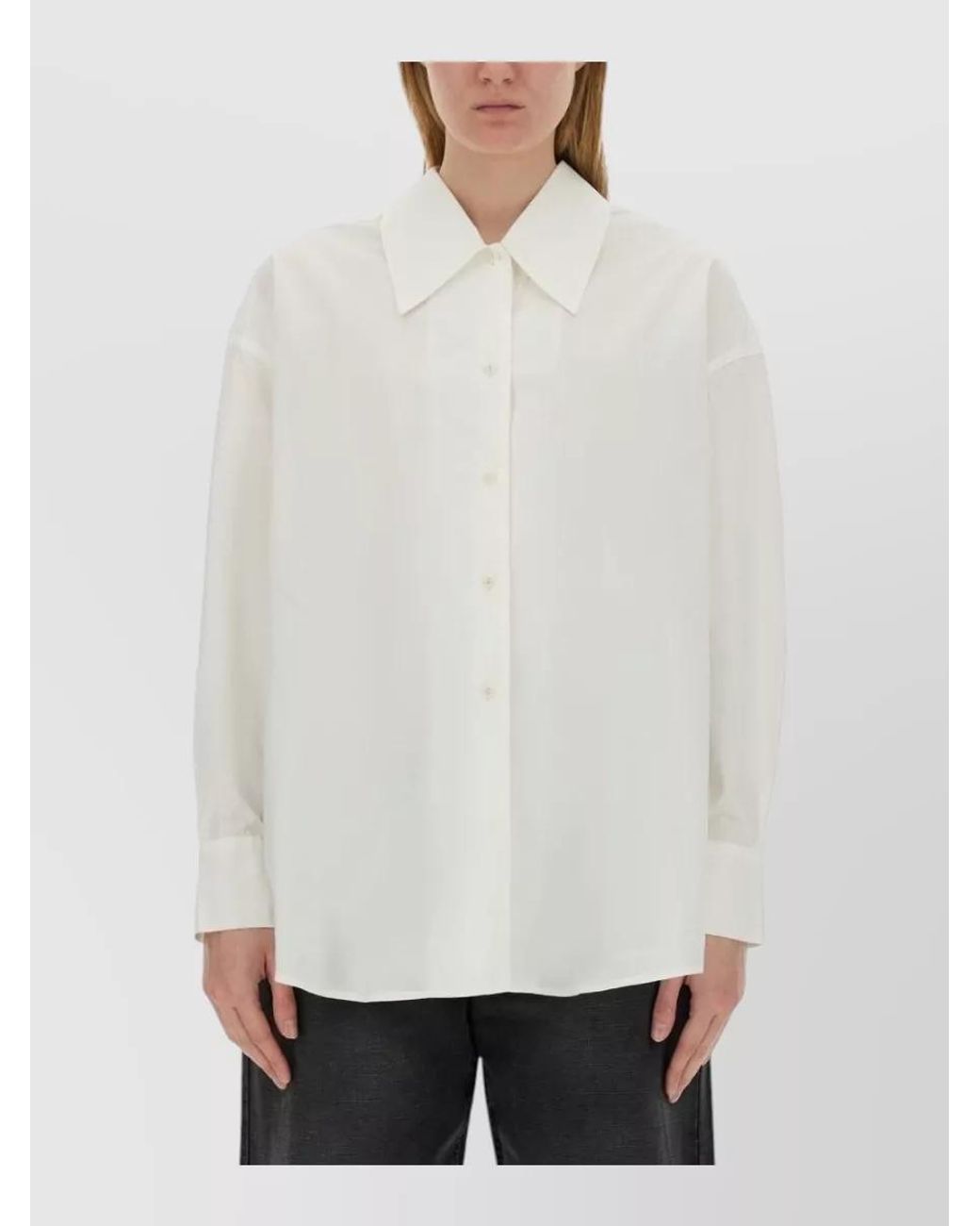 YMC White Cotton Lena Shirt