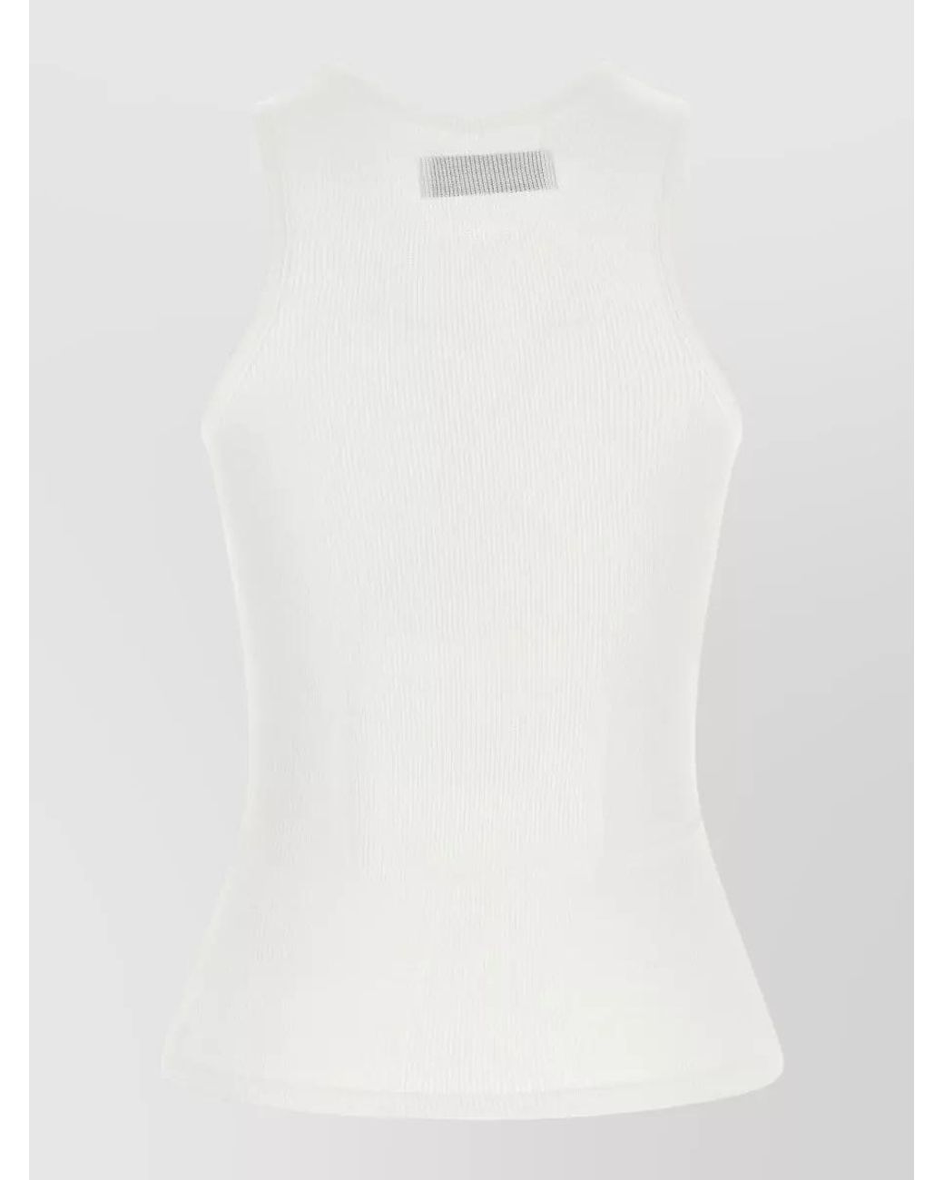Vivienne Westwood White Orb 90's' Tank Top