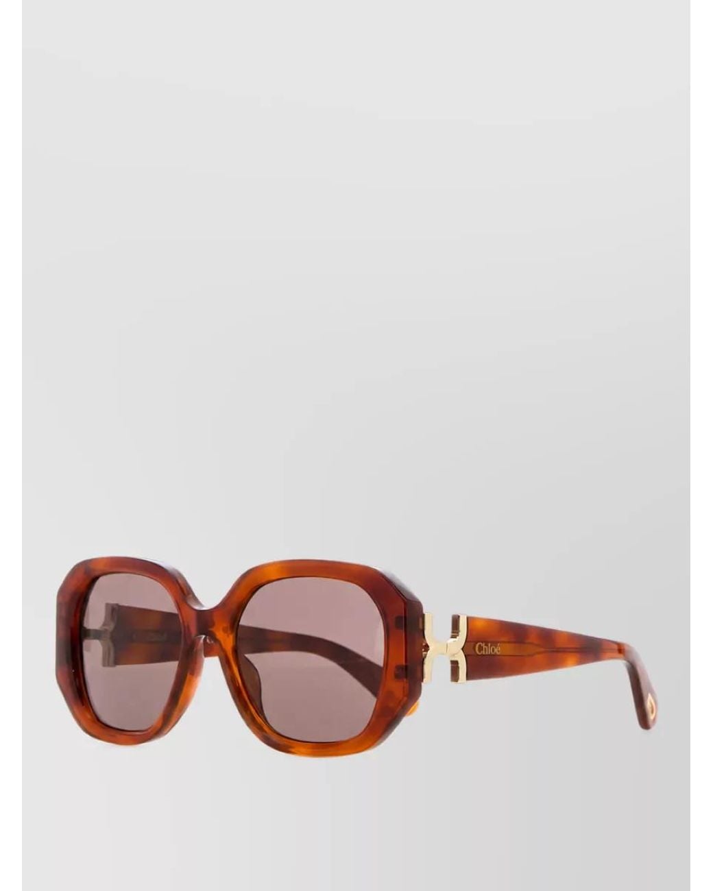 Chloé Red Acetate Sunglasses