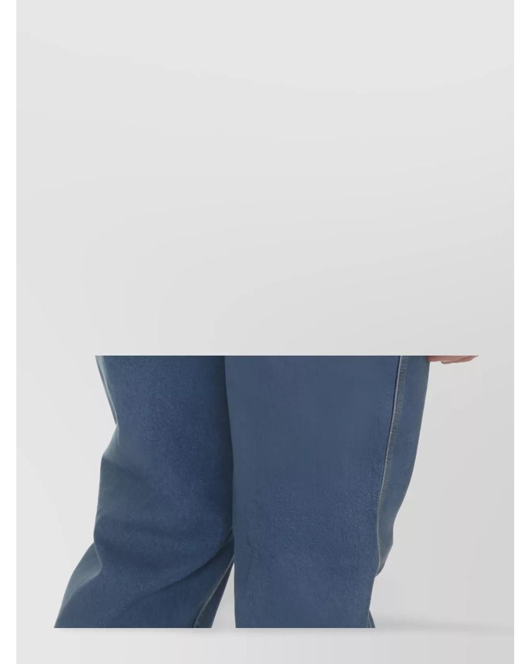 Dickies Blue Cotton Straight-Leg Jeans for men