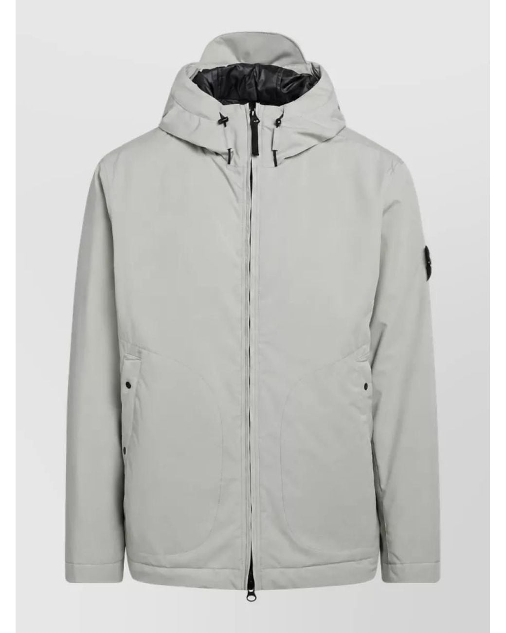 Stone Island Gray Lightweight Jacket for men
