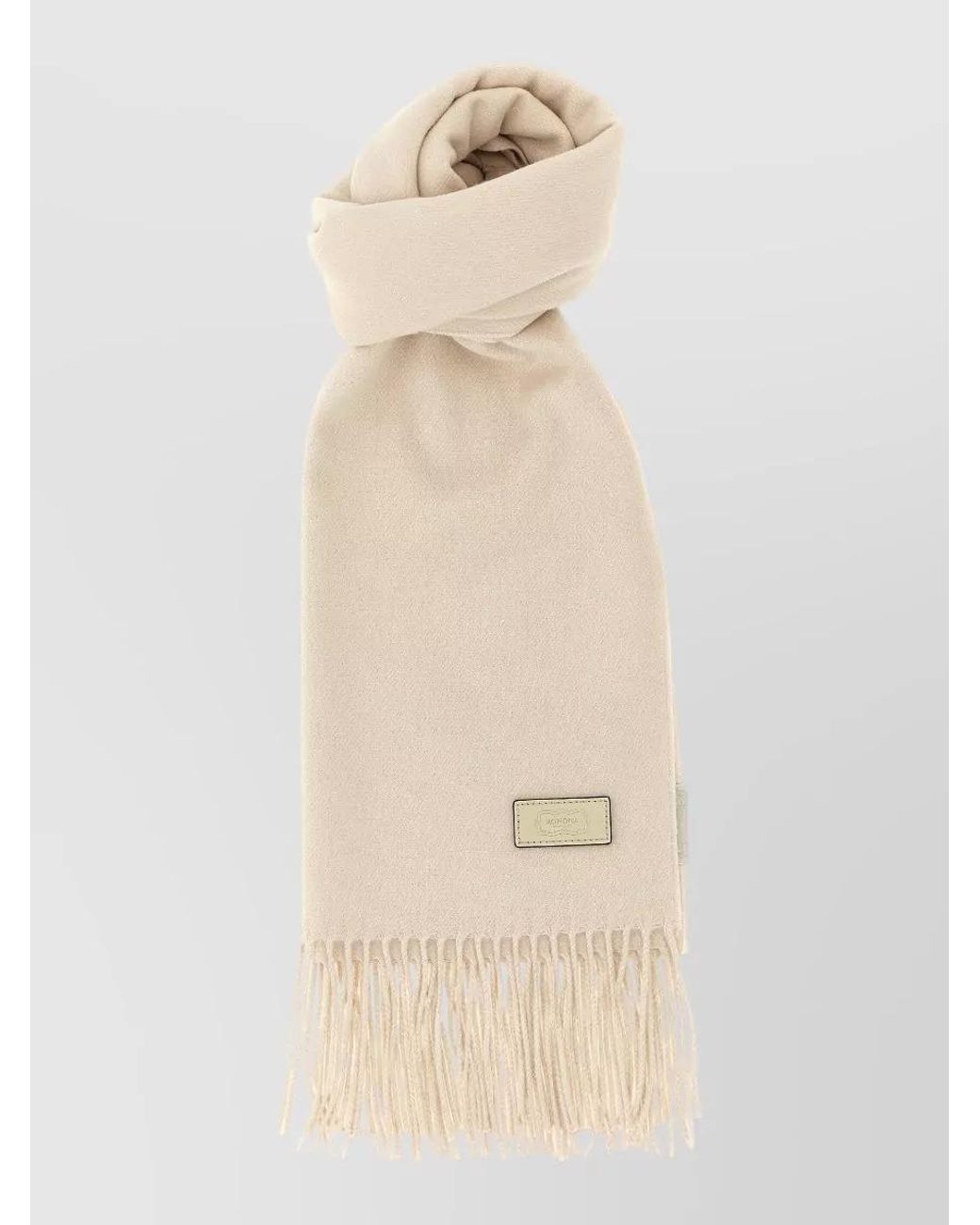 Agnona Natural Silk Cashmere Scarf