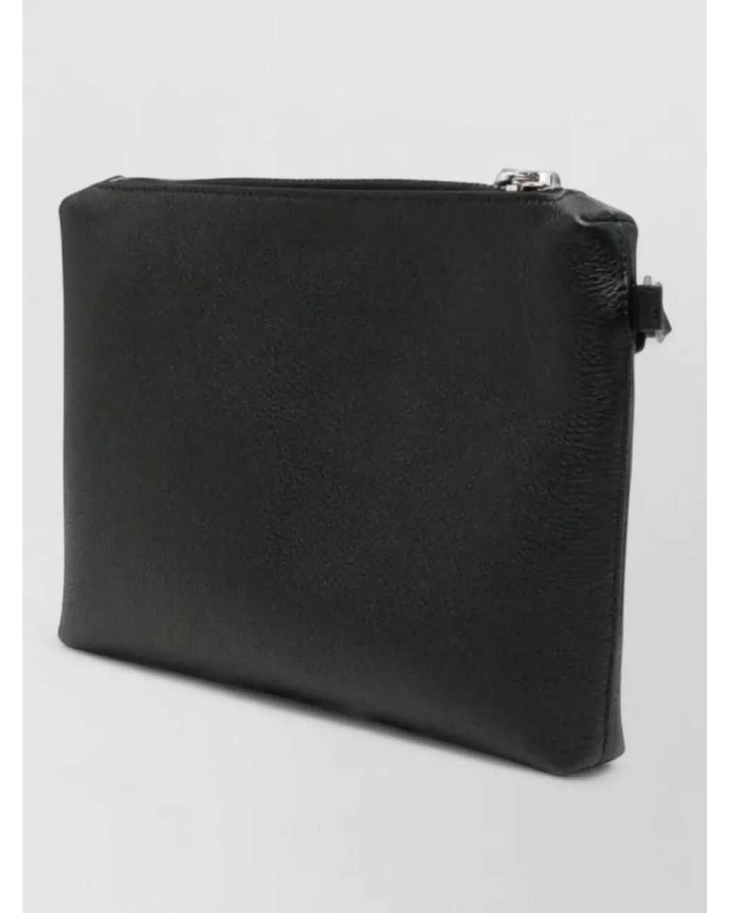Tom Ford Black Leather Wristlet Clutch Bag for men