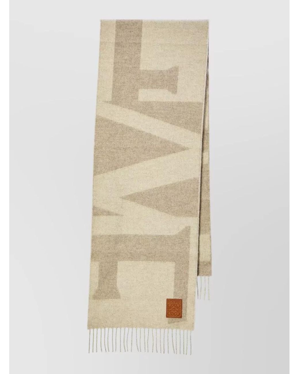Loewe Natural Cashmere Scarf for men