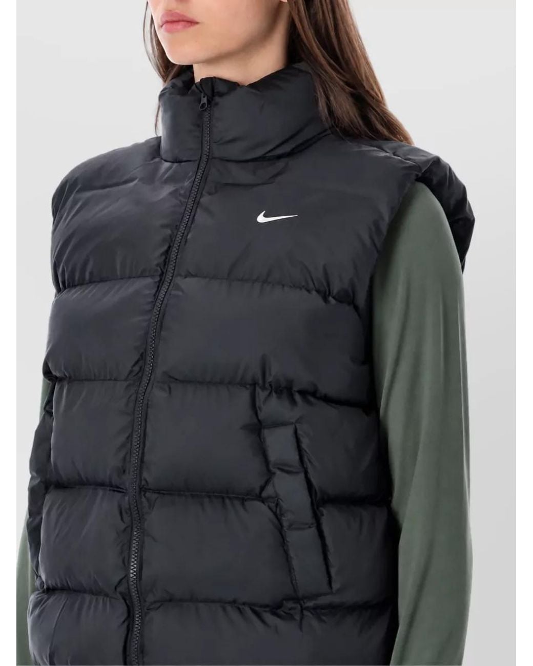 Nike Blue Padded Puffer Vest