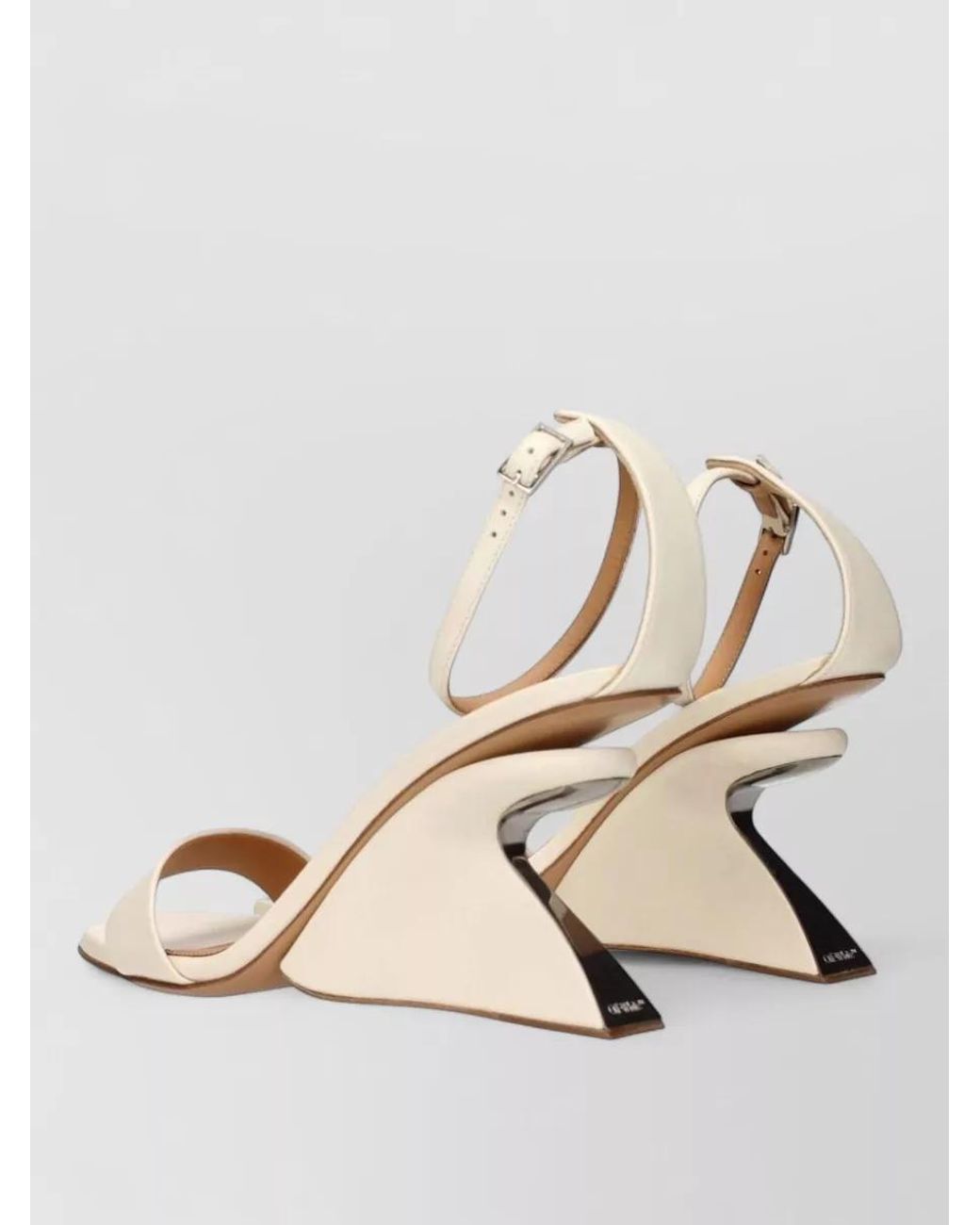 Off-White c/o Virgil Abloh Multicolor Leather Platform Pumps