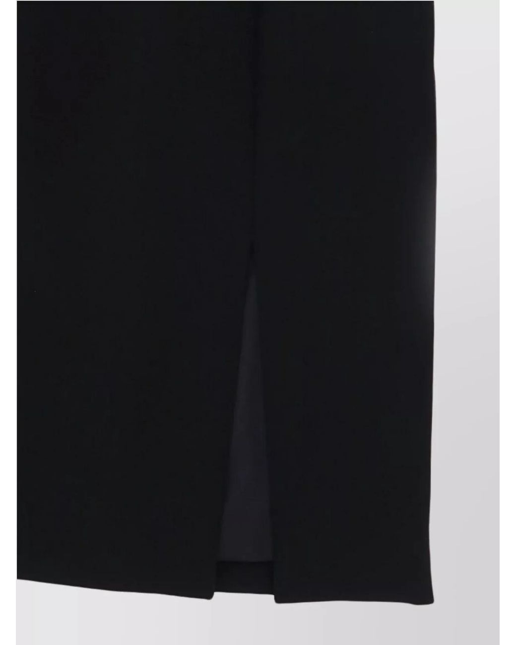 Dolce & Gabbana Black Pleated Design Skirt For A Chic Look