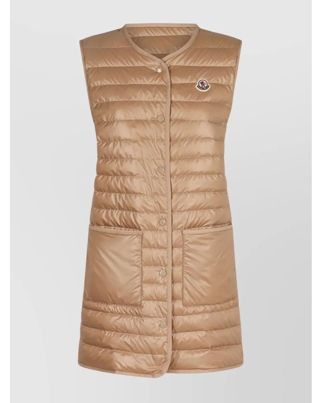 Moncler Natural Down Parka Coat