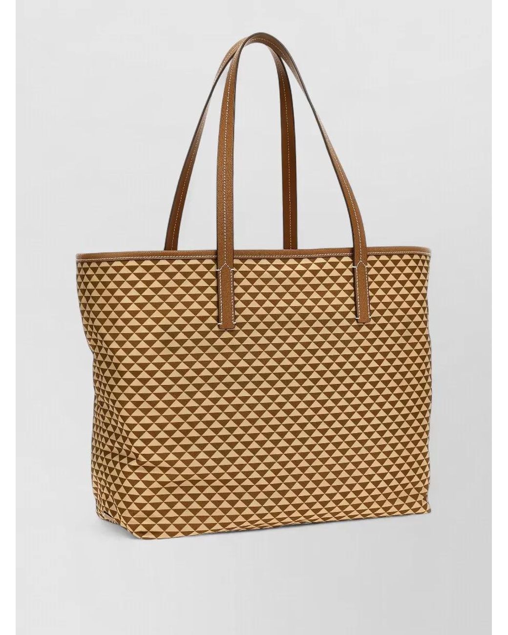 Prada Natural Symbole Shoulder Bag