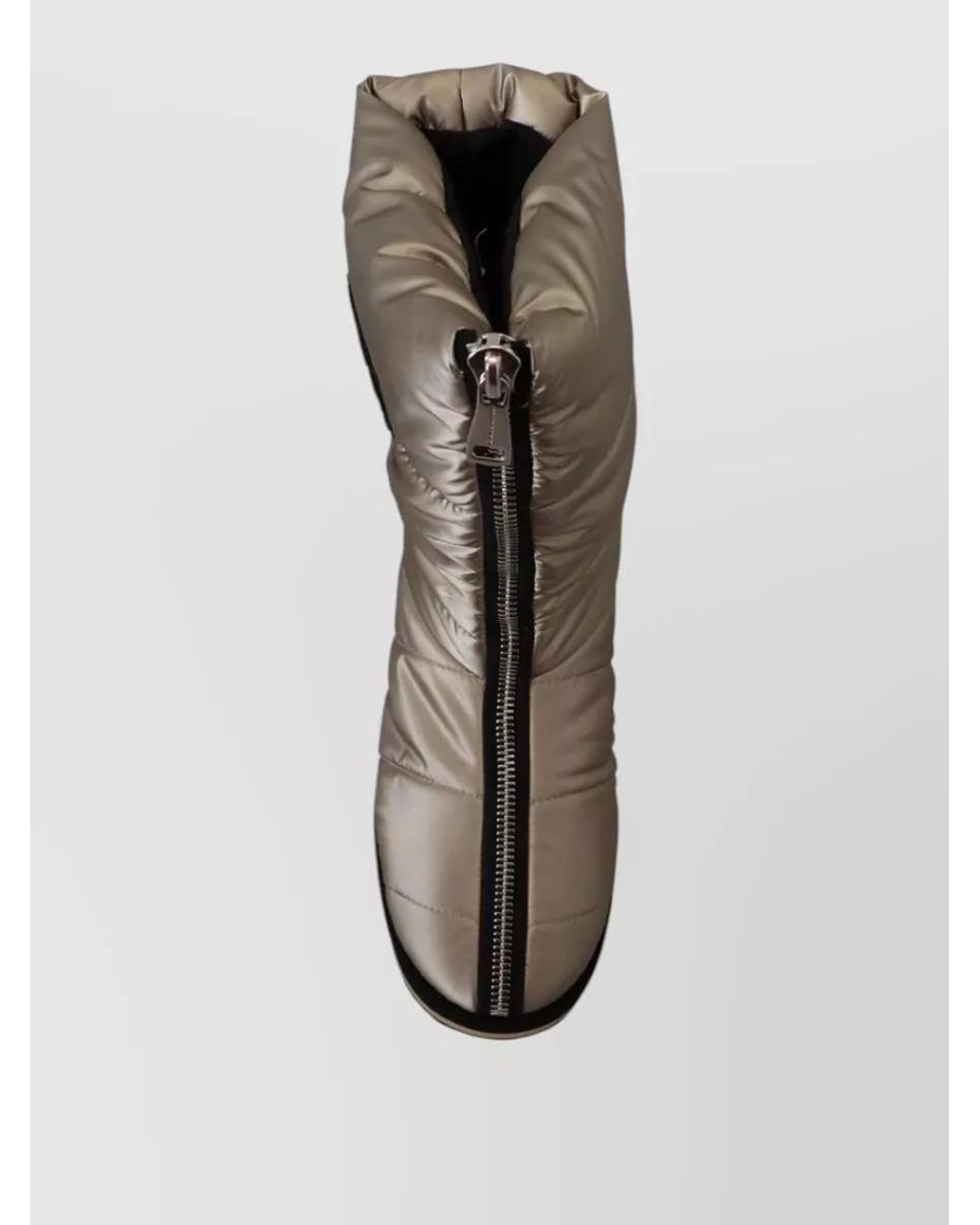 Dolce & Gabbana Black Quilted Padded Mid-Calf Boots for men