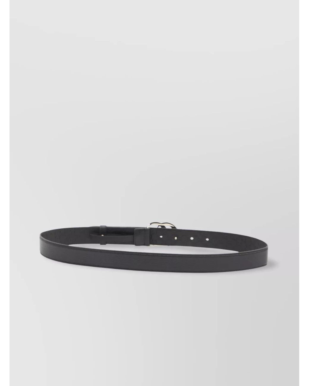 Gucci Gray Leather Belt