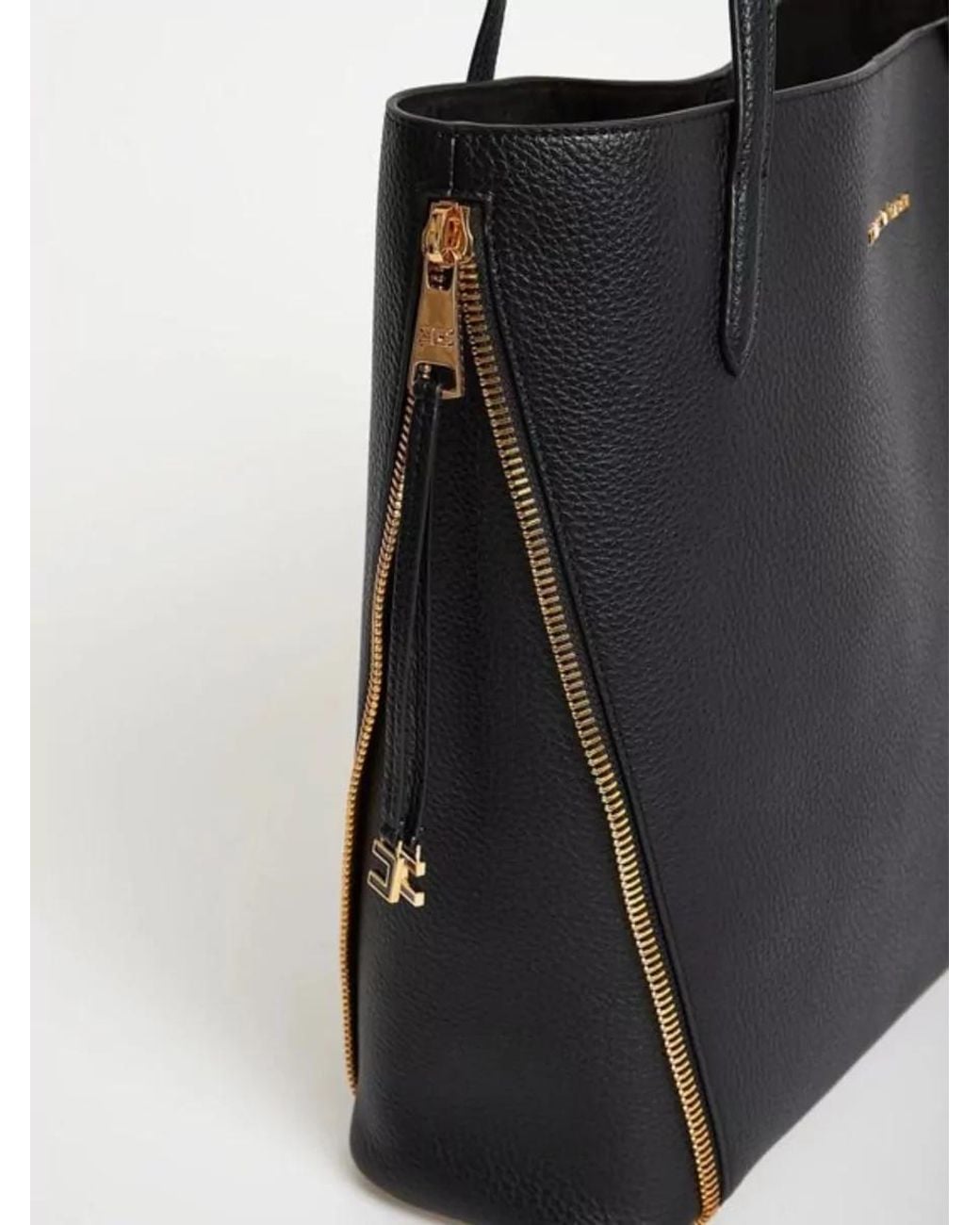 Elisabetta Franchi Black Tote Bag