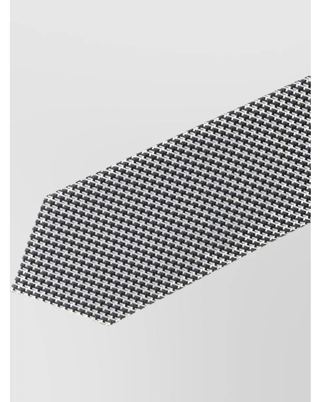 Tom Ford White Silk Star Tie for men