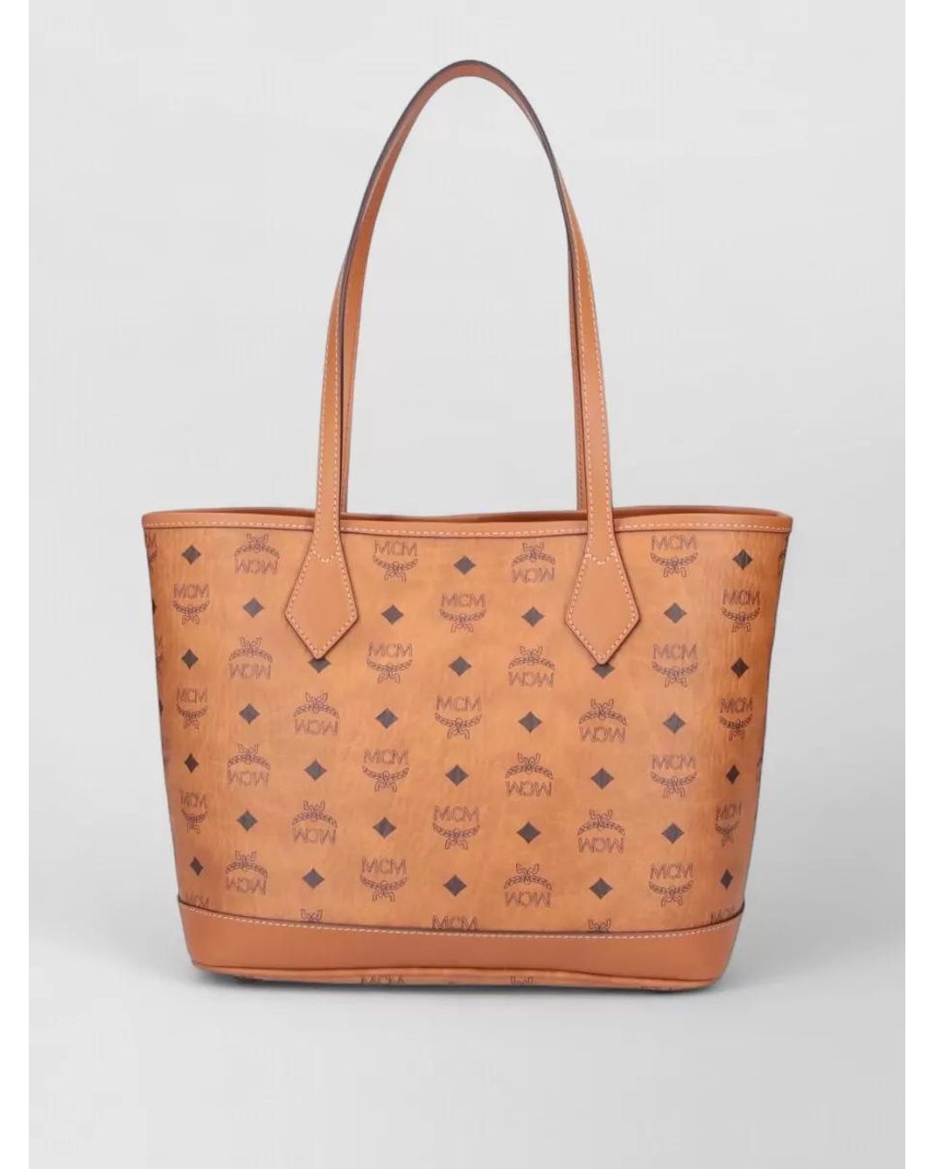 MCM Orange Liz Shoulder Bag