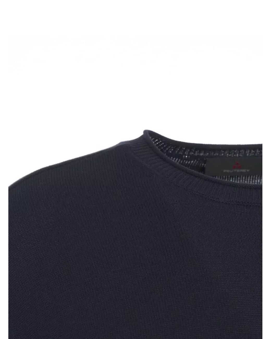 Peuterey Blue Cotton T-Shirt for men