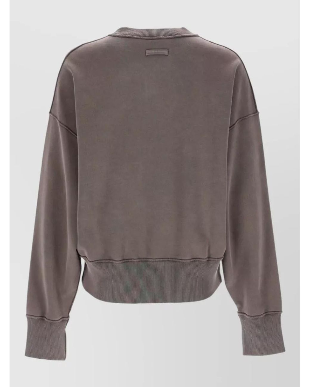 Jean Paul Gaultier Gray Embroidered Cotton Sweatshirt