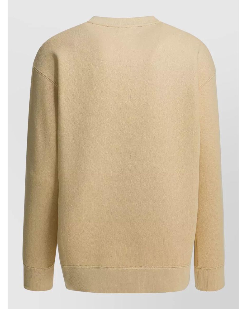 Valentino Natural Cotton Crewneck Sweatshirt