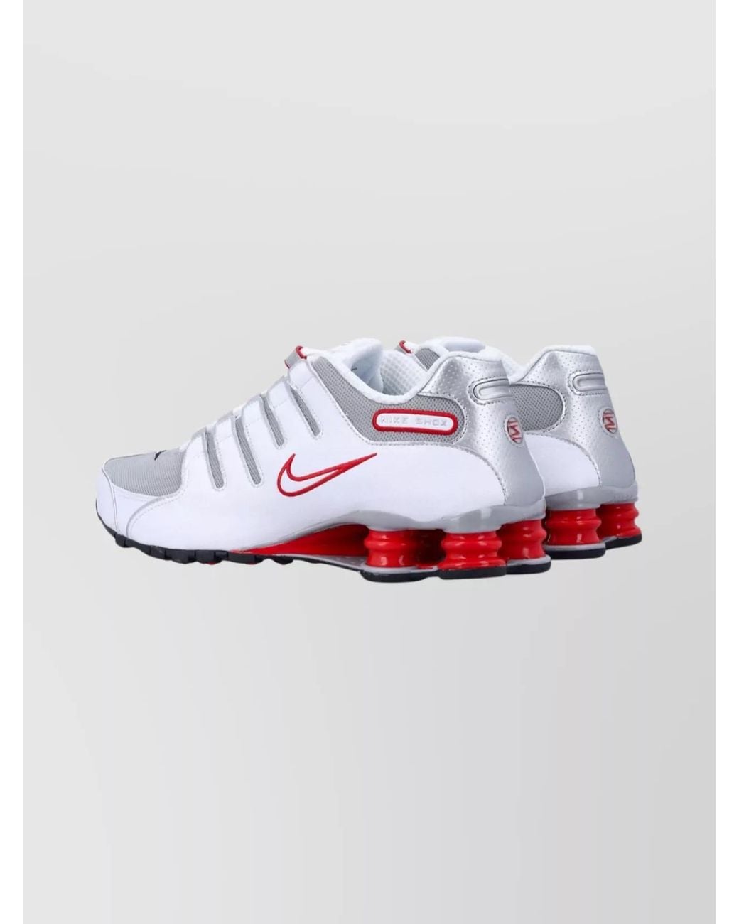 Nike White Leather Low-Top Sneakers