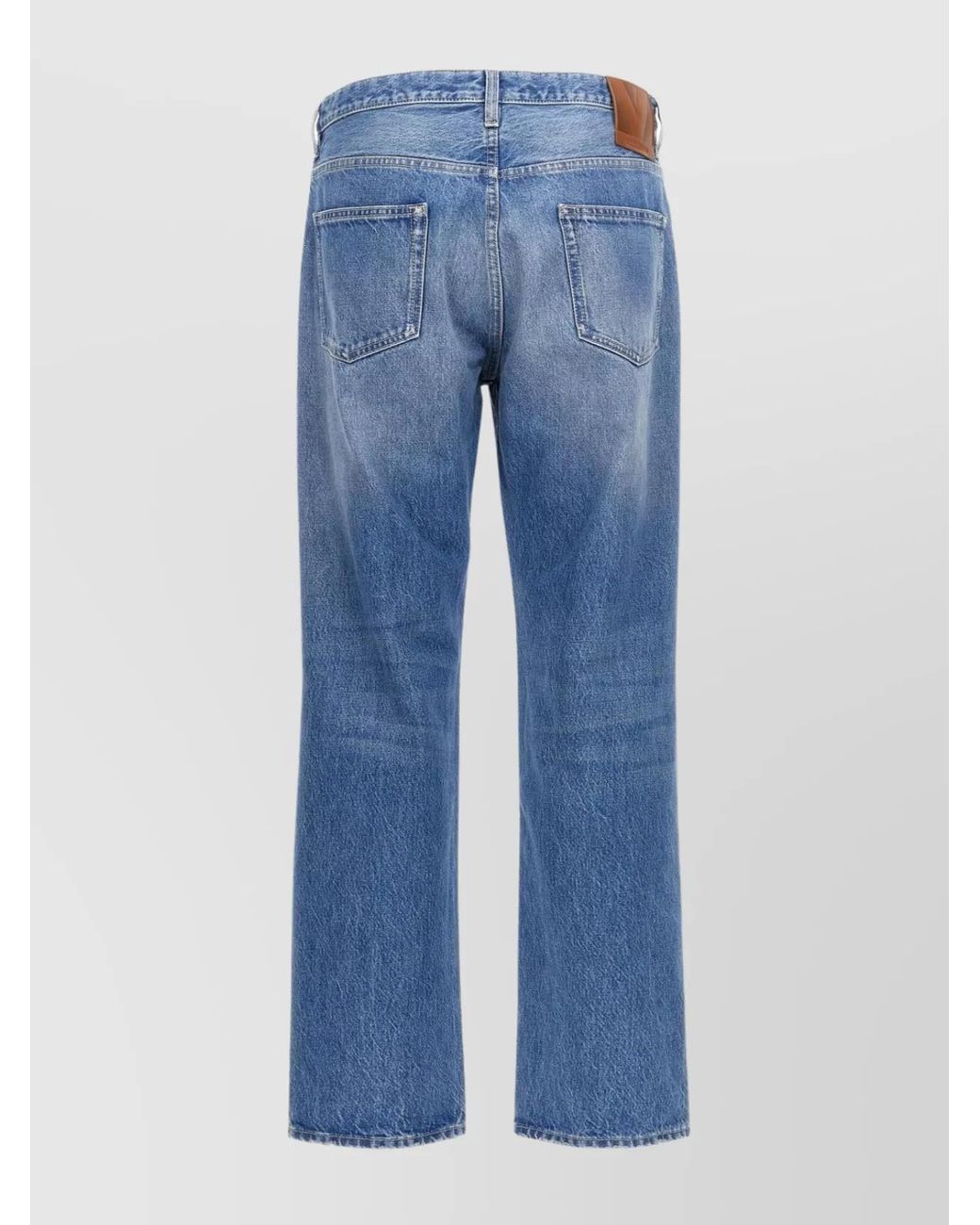 Valentino Garavani Blue Denim Straight-Leg Jeans for men