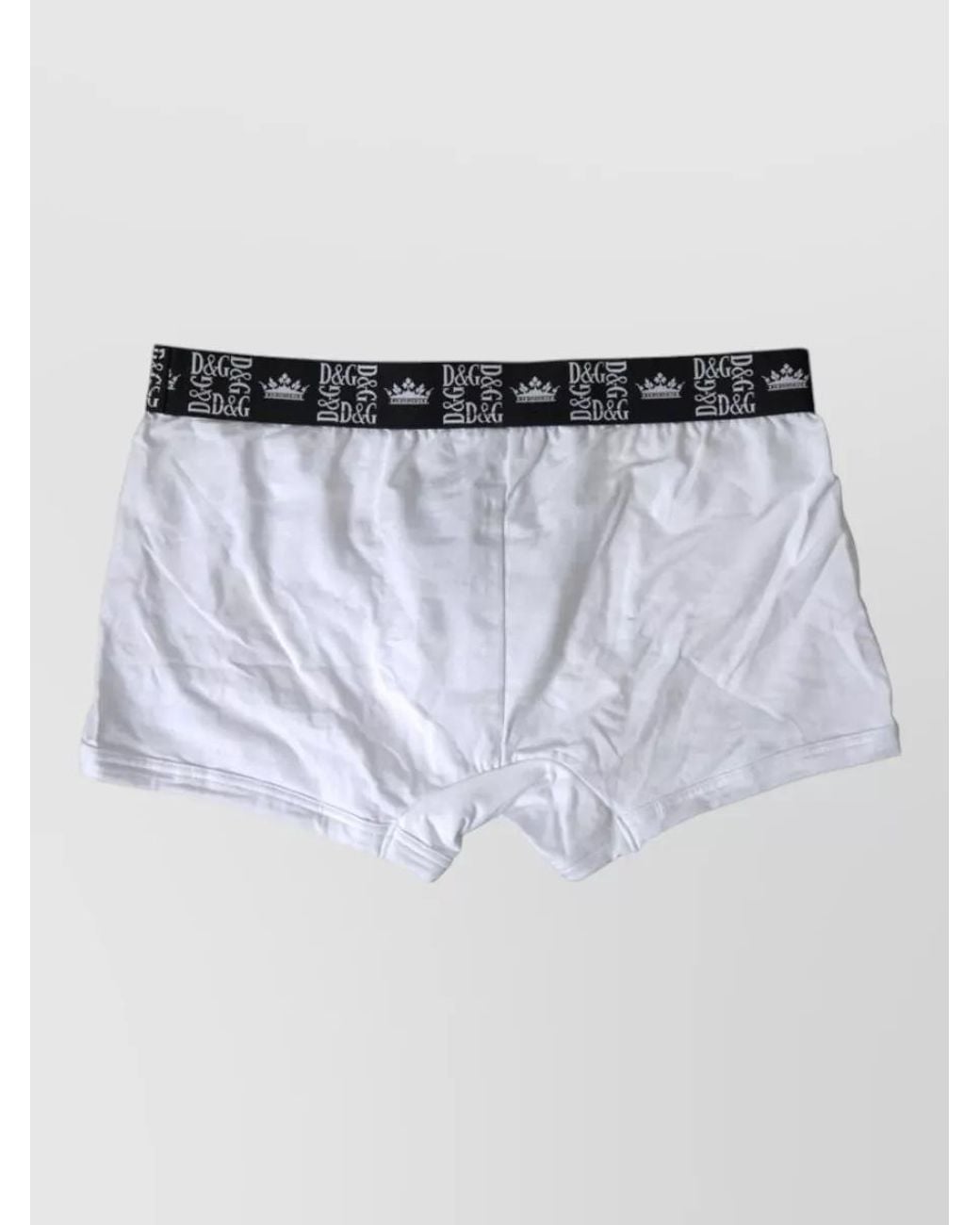 Dolce & Gabbana Metallic Silk High-Waist Briefs