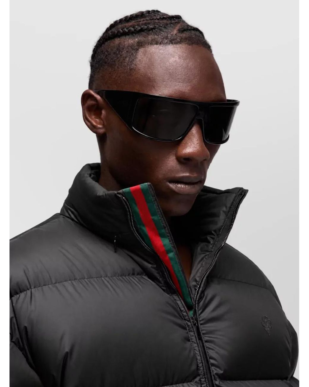 Gucci Black Oversized Padded Coat for men