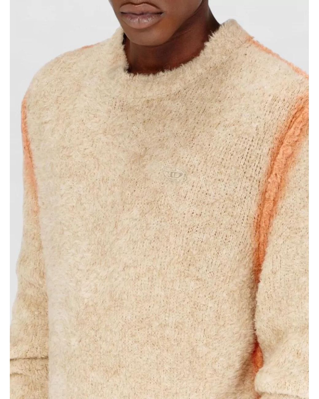 DIESEL Natural Crewneck Jumper for men