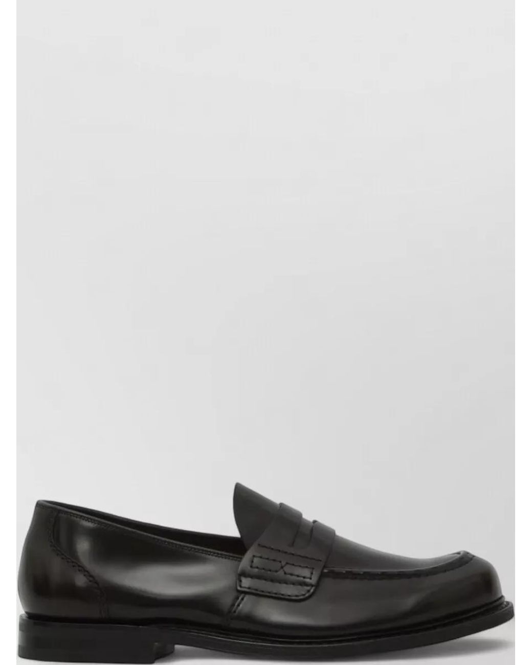 Church's Black Leather Penny Loafers for men