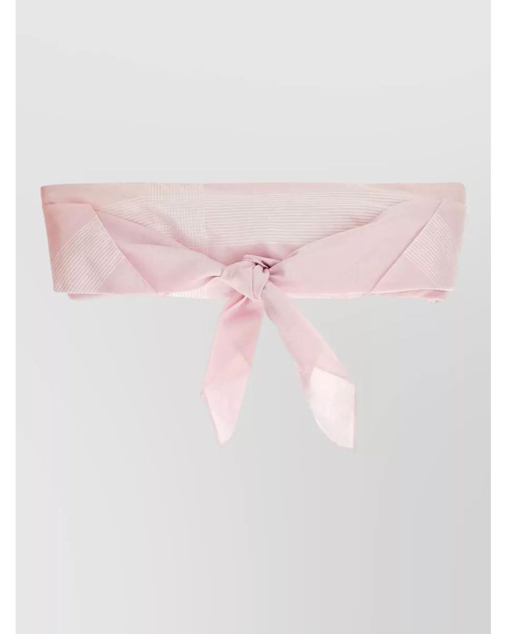 Prada Pink Cotton Cropped Top
