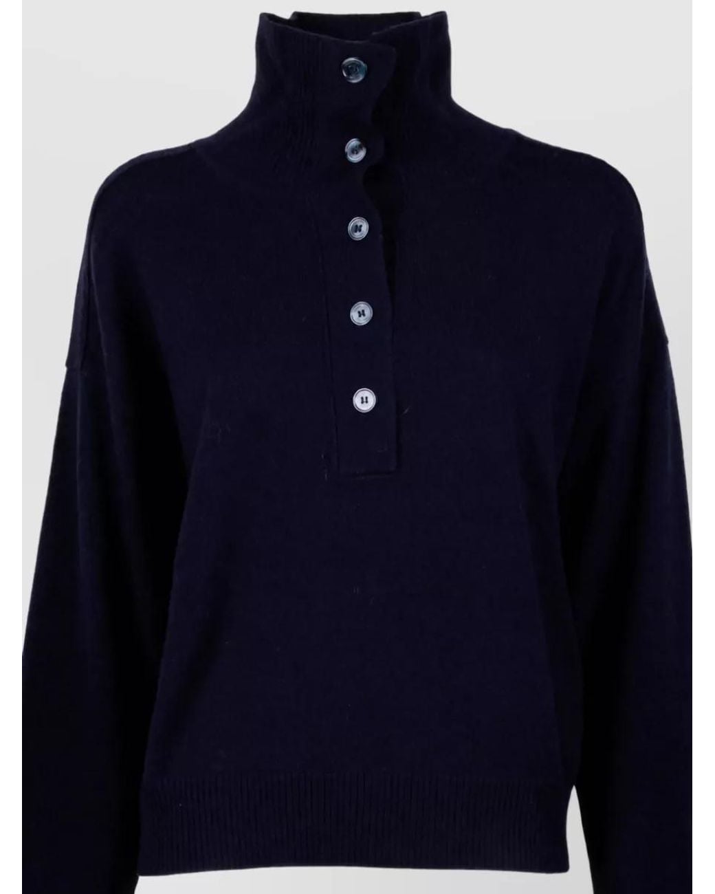 SEVENTY VENEZIA Blue Turtleneck Sweatshirt