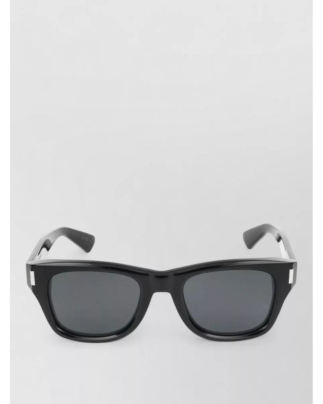 Saint Laurent Gray Acetate Sunglasses for men