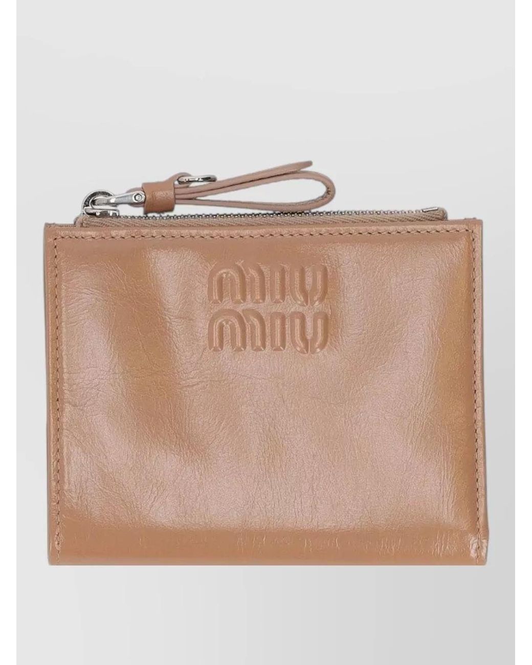 Miu Miu Natural Leather Purse