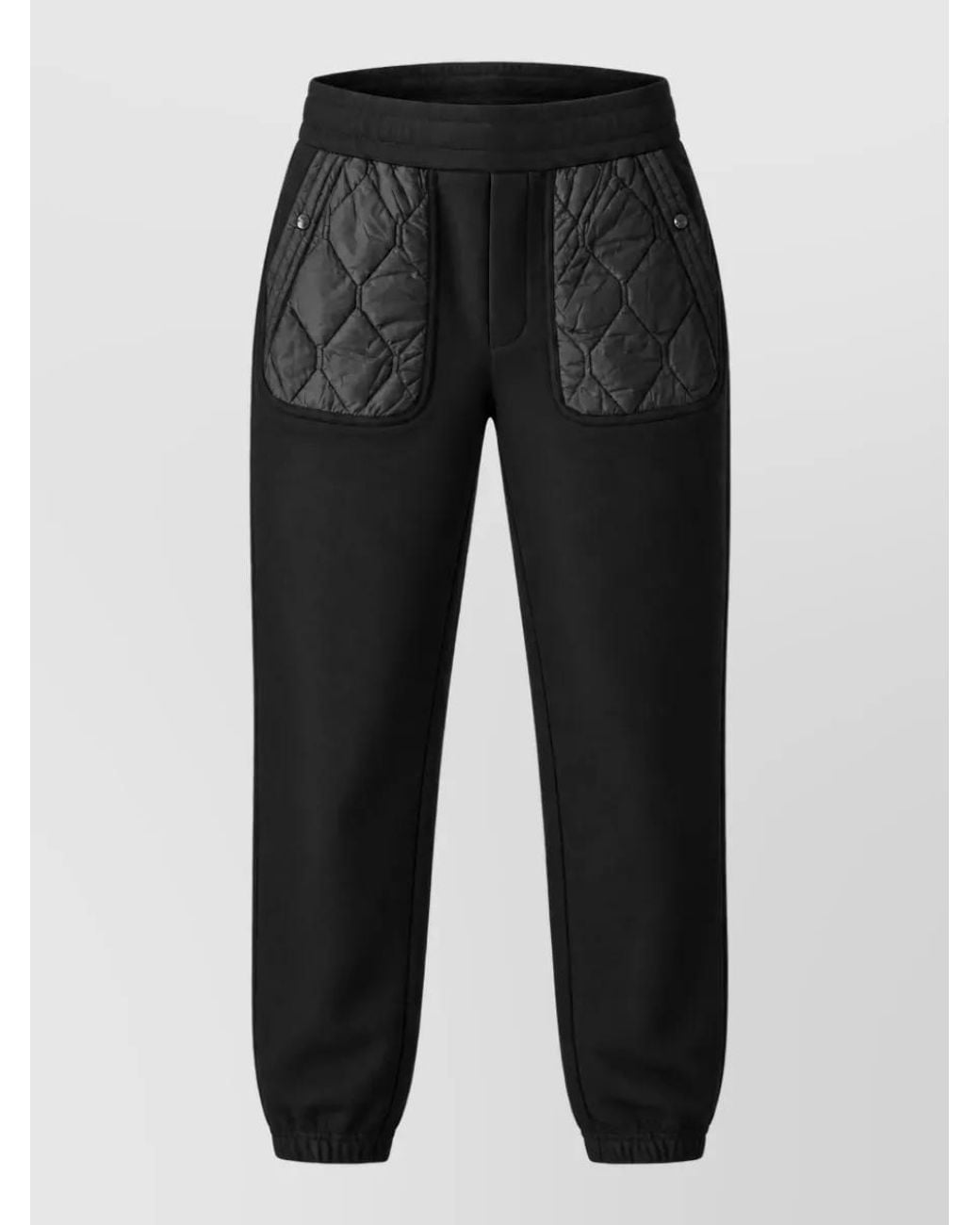Moncler Black Track Pants for men